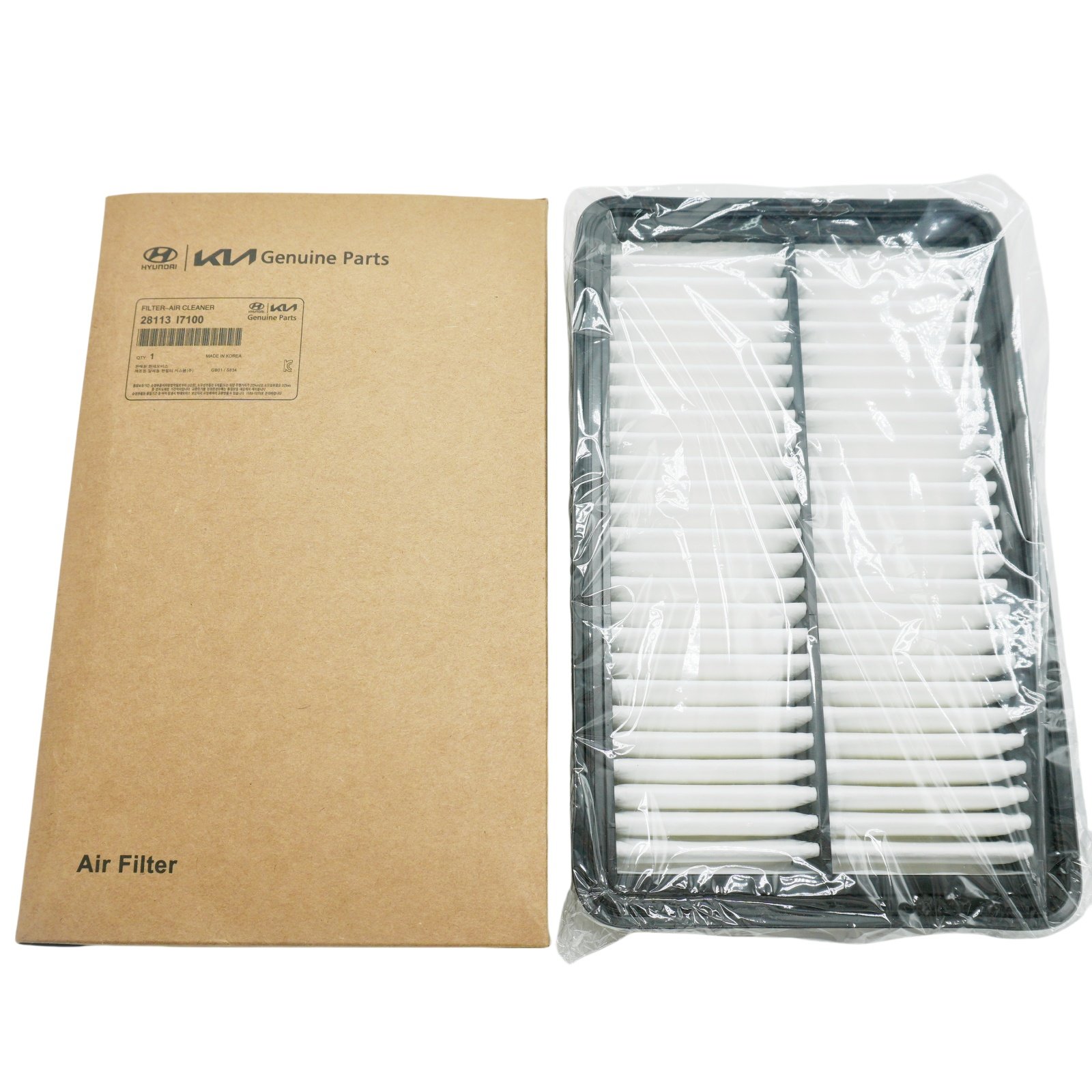 High Quality Wholesale Air Conditioning Systems Air Cabin Filters 28113-17100 for Hyundai Kia 28113 17100