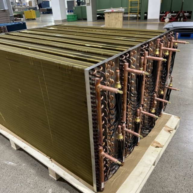 Good Price 9.52 Aluminum Fin Copper Tube Heat Exchanger Condenser for Heat Pump