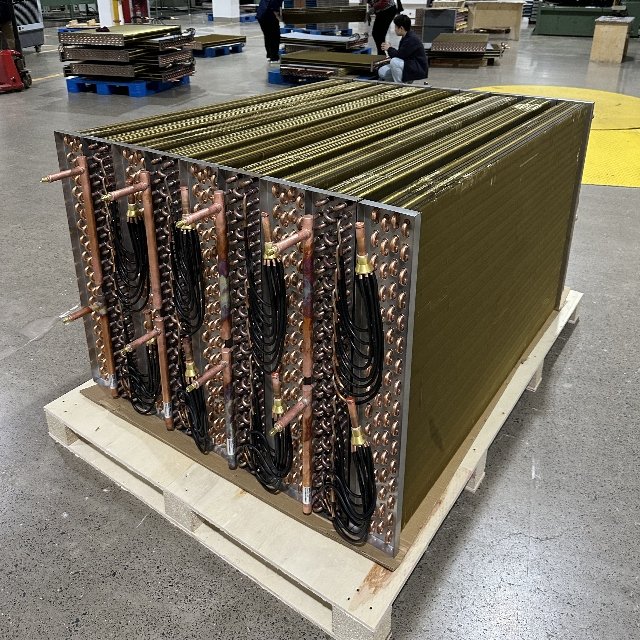 Good Price 9.52 Aluminum Fin Copper Tube Heat Exchanger Condenser for Heat Pump