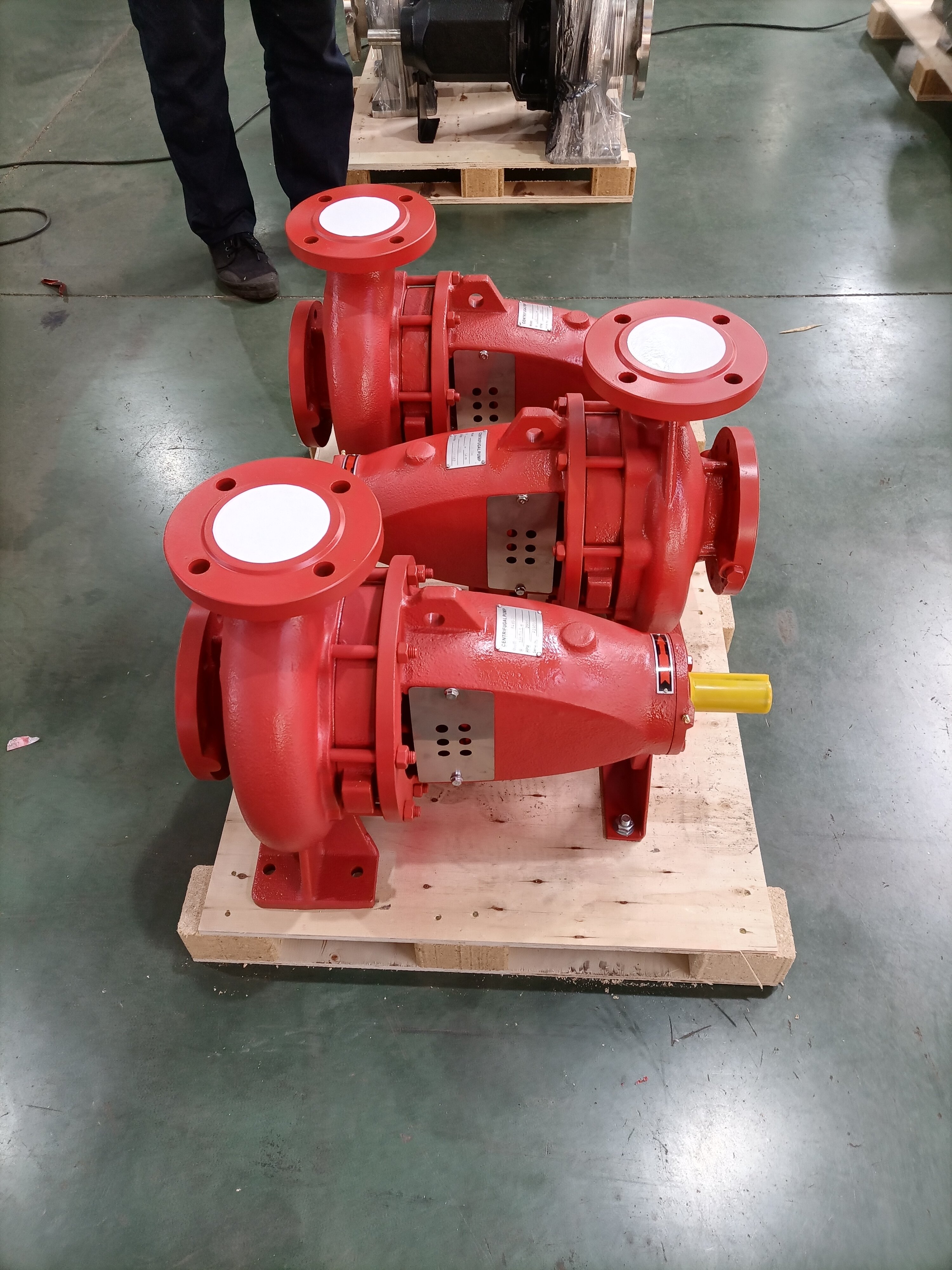 Direct Sale Factory High Lift 8 Inch Horizontal Centrifugal Fire Pump End Suction Easy Maintenance Low Stainless Steel
