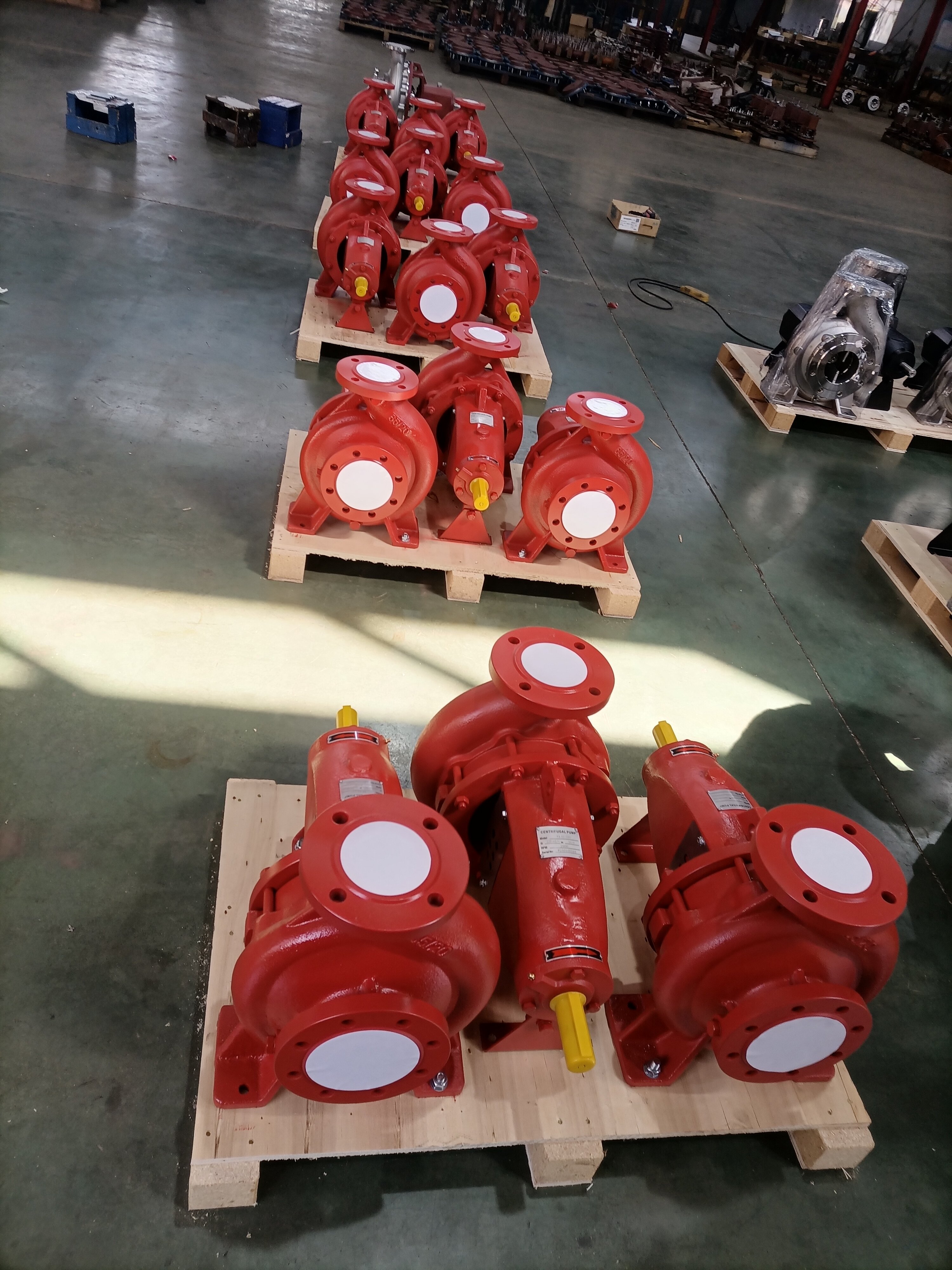 Direct Sale Factory High Lift 8 Inch Horizontal Centrifugal Fire Pump End Suction Easy Maintenance Low Stainless Steel