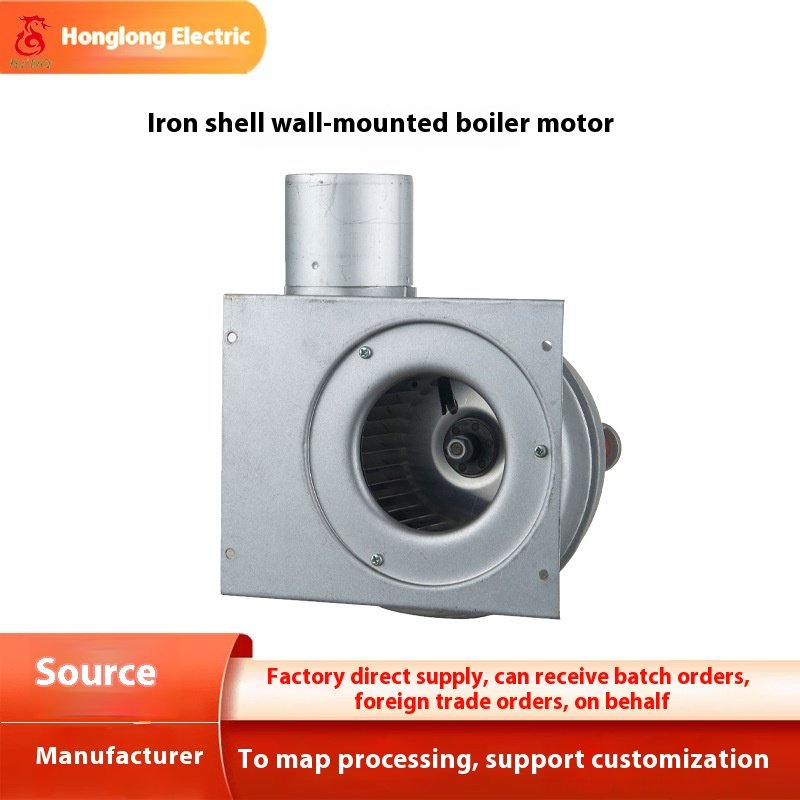 Customized SP6325 Wall-mounted Boiler Motor Iron Shell with OEM Support Cast Iron Blade Material