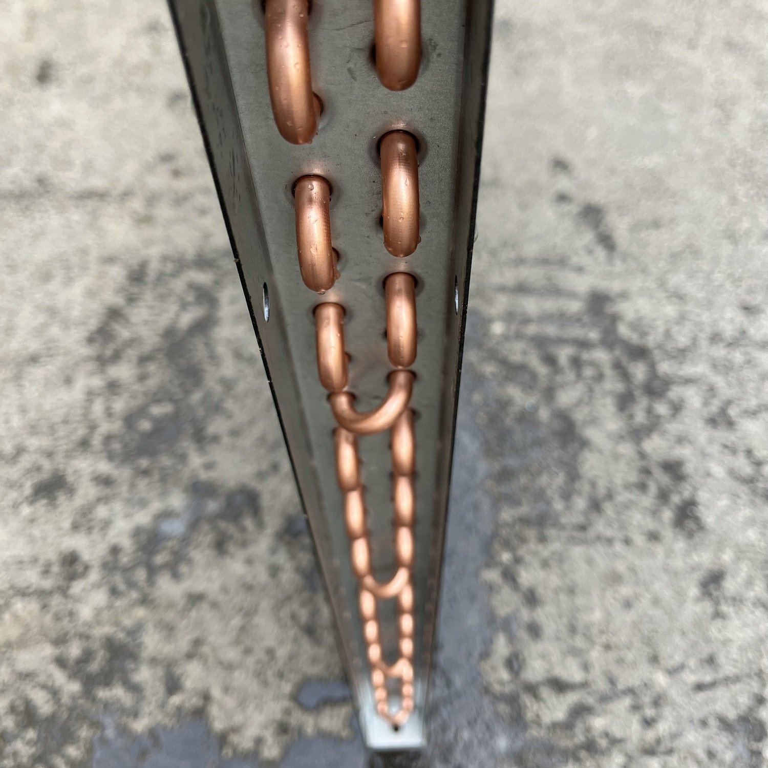 Air Conditioning Unit Copper Tube Aluminum Fin Evaporator Custom Fan Coil Condenser Radiator