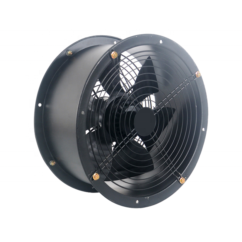 Large Air Powerful Industrial Ventilation Extractor Metal Axial Duct Exhaust Fan Commercial Air Blower Fan for Kitchen