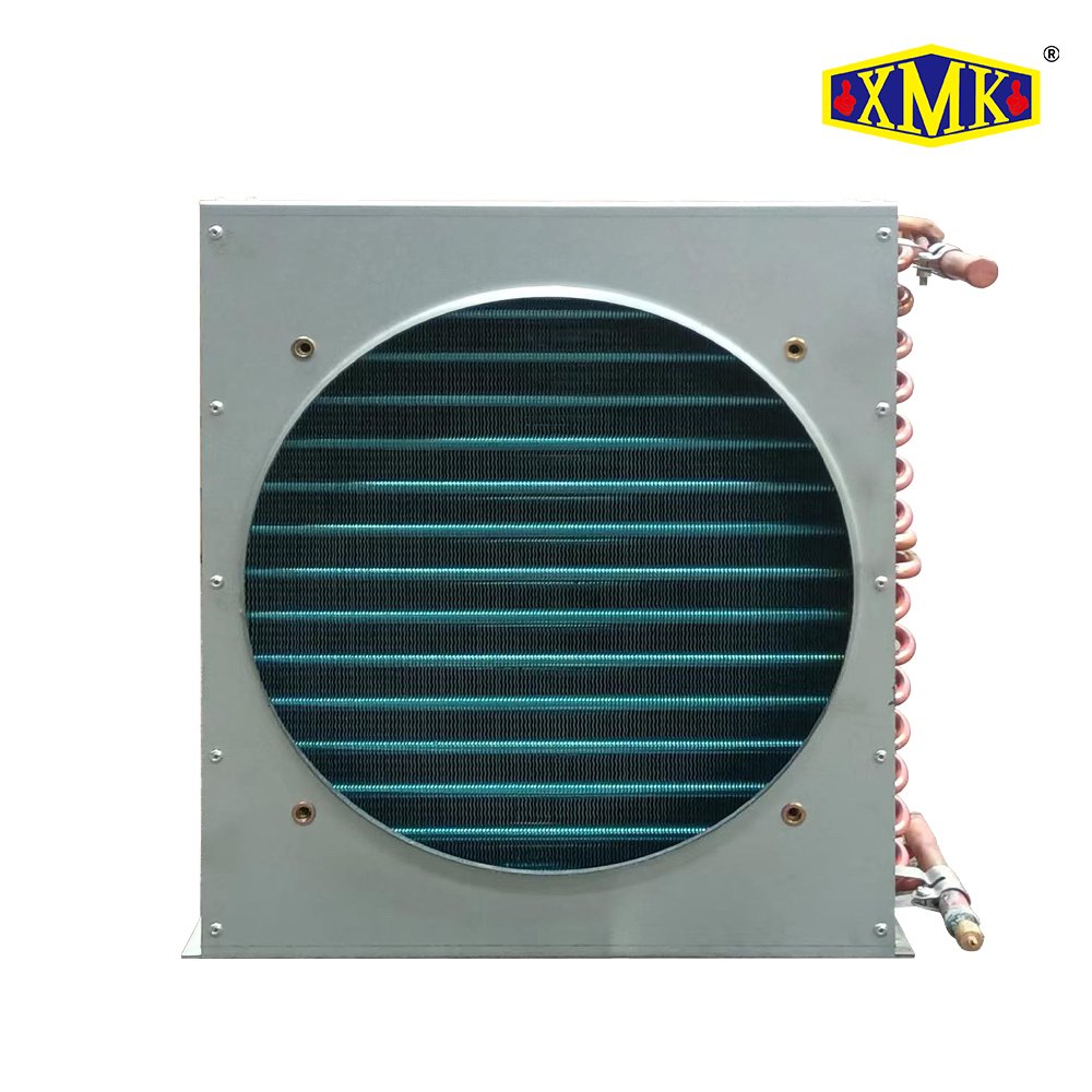 Copper Condenser for Cold Storage 4*16*440 Cooling Room Refrigeration Air Cooled Condenser Factory Price