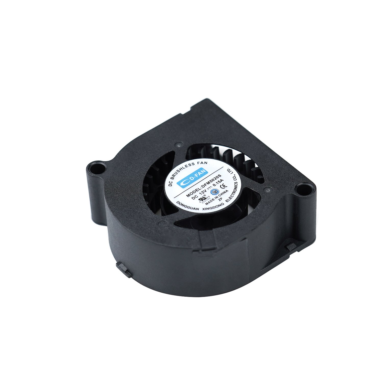12 Volts High Speed Fan Blower 5000rpm 50mm 5020 Fan 24v Dc Blower 50x50x20mm