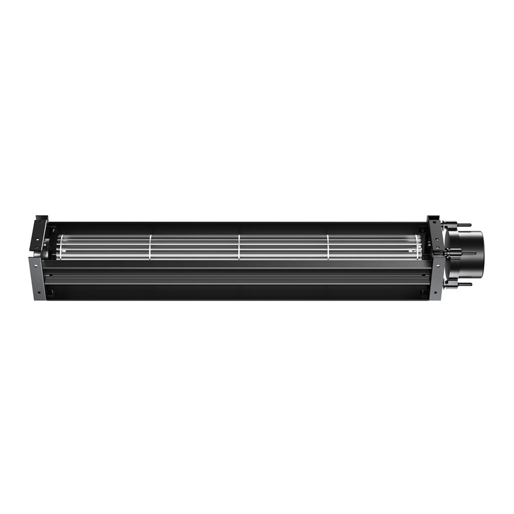 Aidecoolr 50x250mm High Volume Eco-Friendly Fireproof Heater Cross Fan 12V 24V 48V Tangential Cross Flow Reliable Motor Bearing