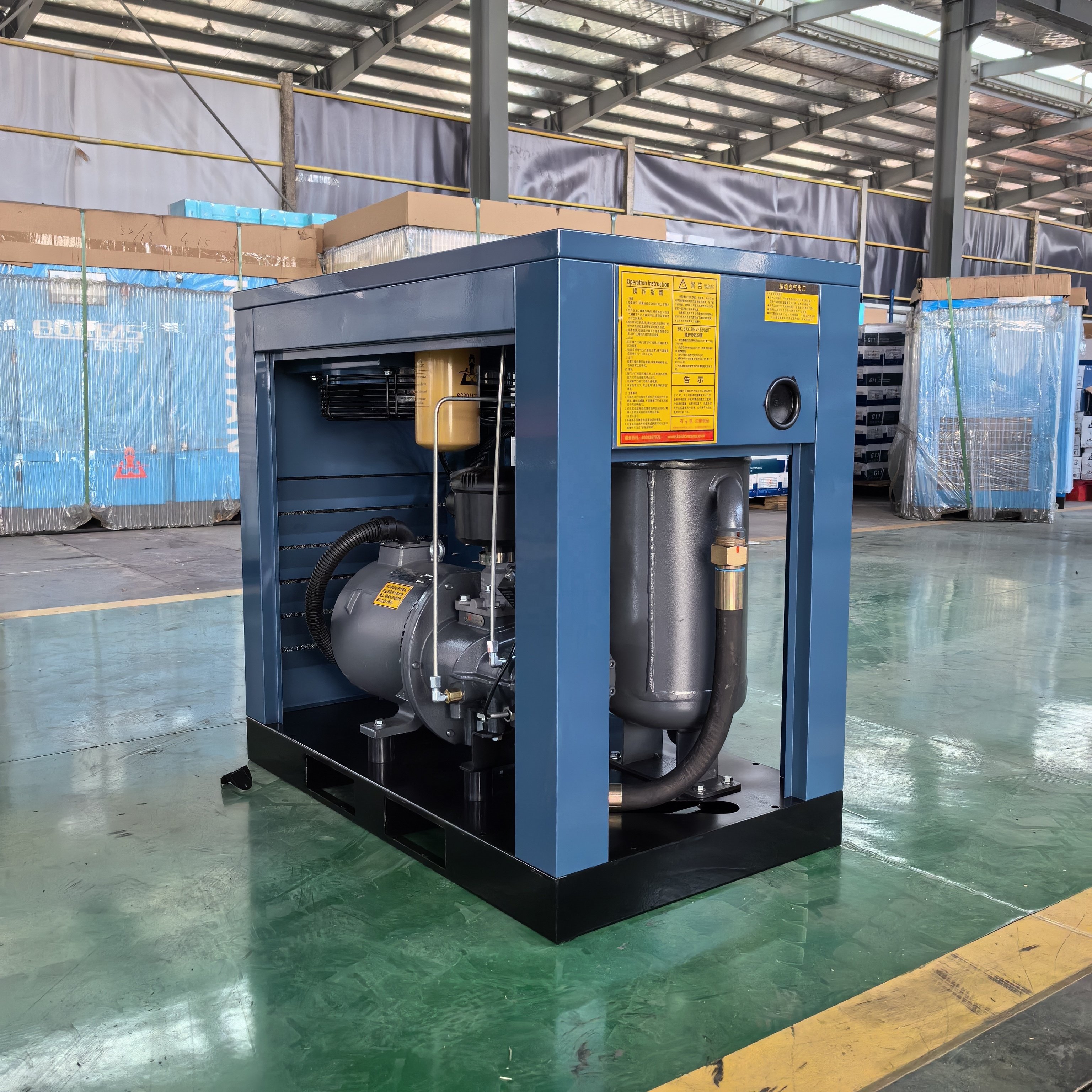 Kaishan Industrial Electric Screw air Compressor 7.5kw BK7.5-8G