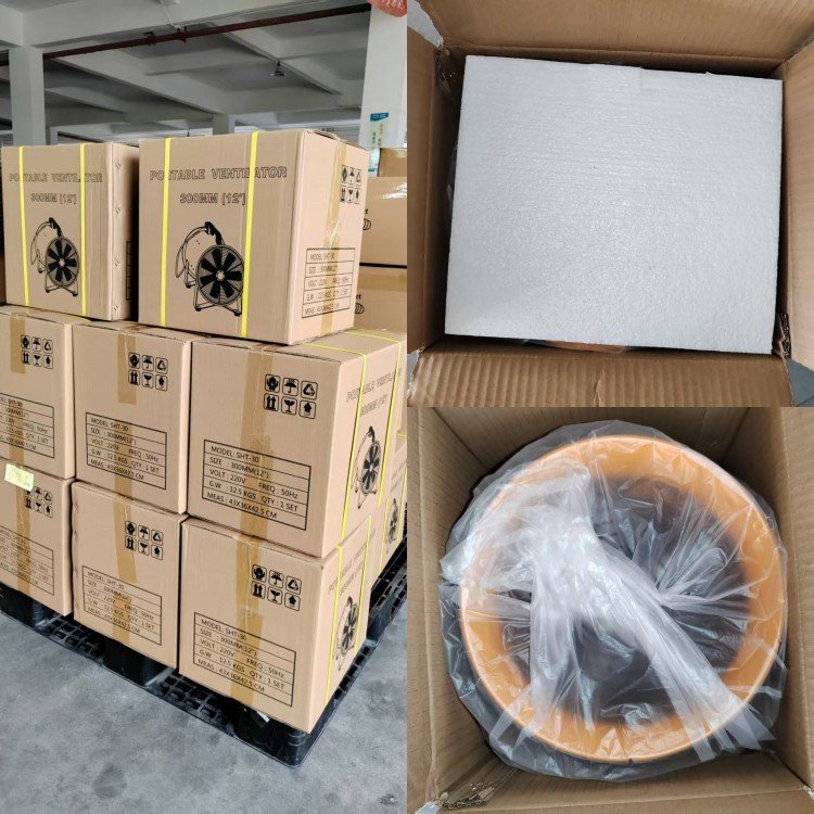 Industrial Axial Fan with Motor Core Components 220v Portable Smoke Exhaust Duct Fan Manufacturer-Supplied Ventilation Fan