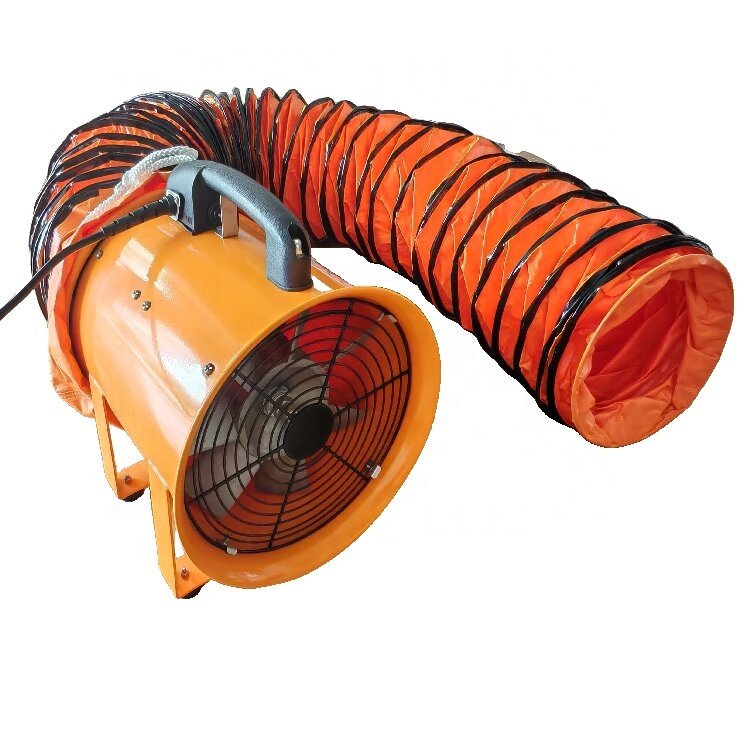 Industrial Axial Fan with Motor Core Components 220v Portable Smoke Exhaust Duct Fan Manufacturer-Supplied Ventilation Fan