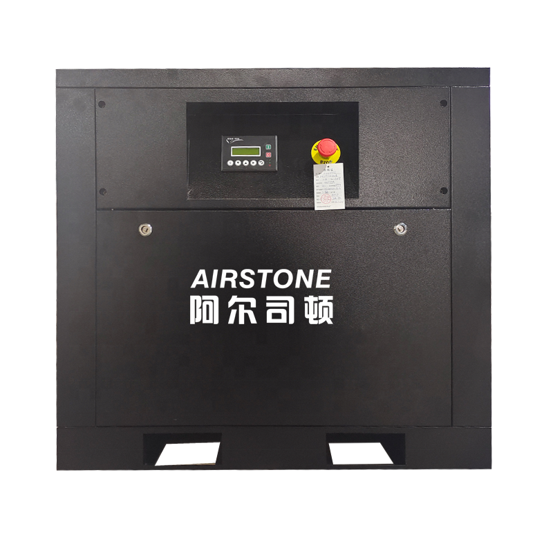 Low Noise 7.5kw 12Bar Industrial Fixed Speed Screw Air Compressor 10HP Screw Air Compressor Machine