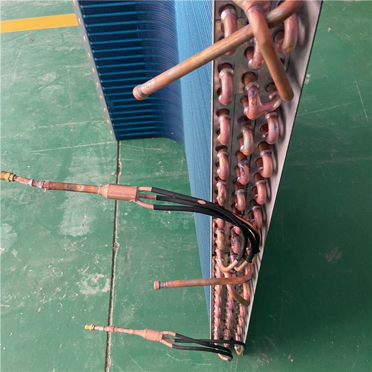 Custom-Made Fin Evaporator Refrigeration Display Cabinet Air Water Cooling Radiator Copper Tube Heat Exchanger Condenser-Direct