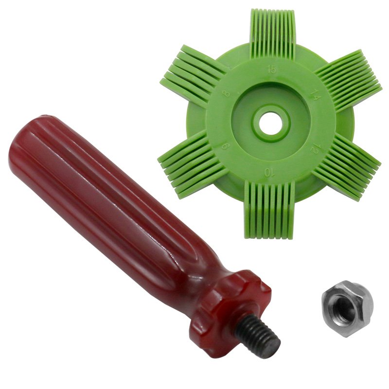 Car A/C Condenser Radiator Evaporator Straightener Fin Coil Comb Air Conditioner Coil Cleaning Tool Auto Cooling System