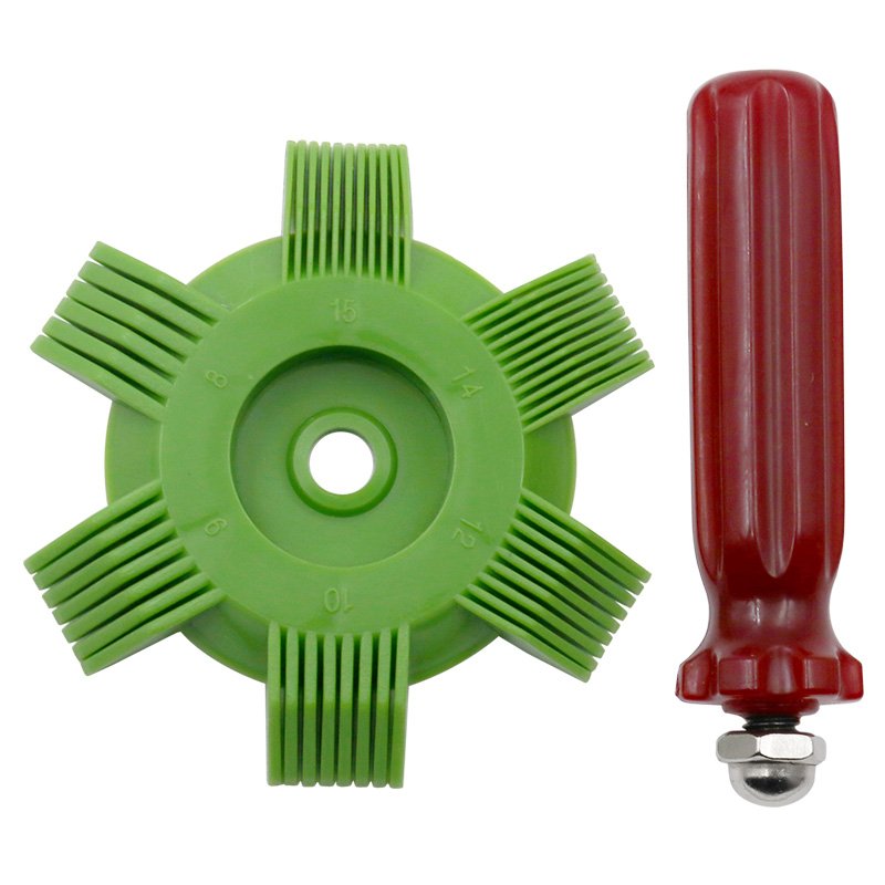 Car A/C Condenser Radiator Evaporator Straightener Fin Coil Comb Air Conditioner Coil Cleaning Tool Auto Cooling System