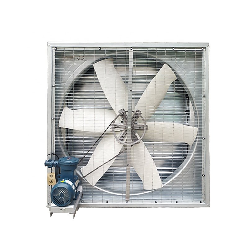 Poultry Farm Exhaust Fan Warehouse Greenhouse Ventilation Fan Industrial Cooling Heavy Duty Wall Mounted Fan