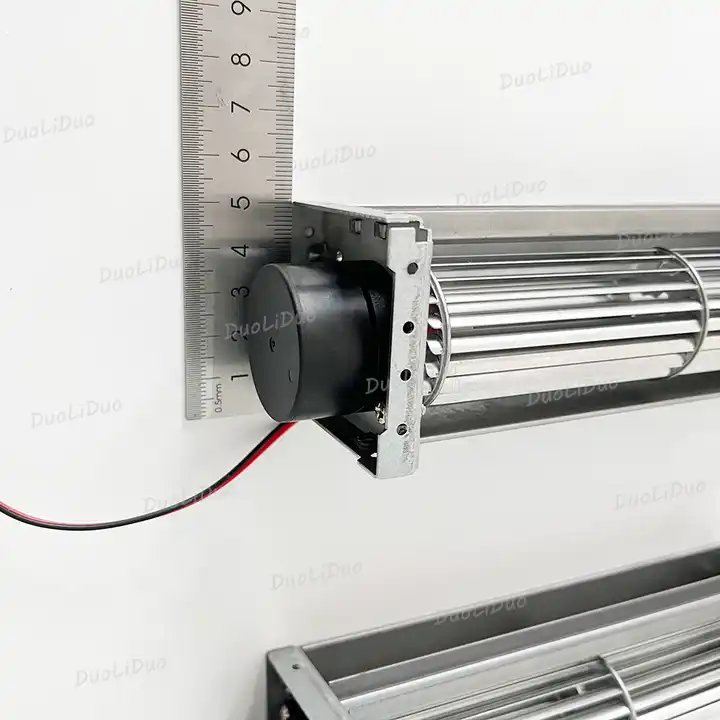 33mm Tangential Fan DC Cross Flow Fan 12V 24V 4000 Rpm High air Volume Cooler Heater for Elevator, Roasting Pan, Oven