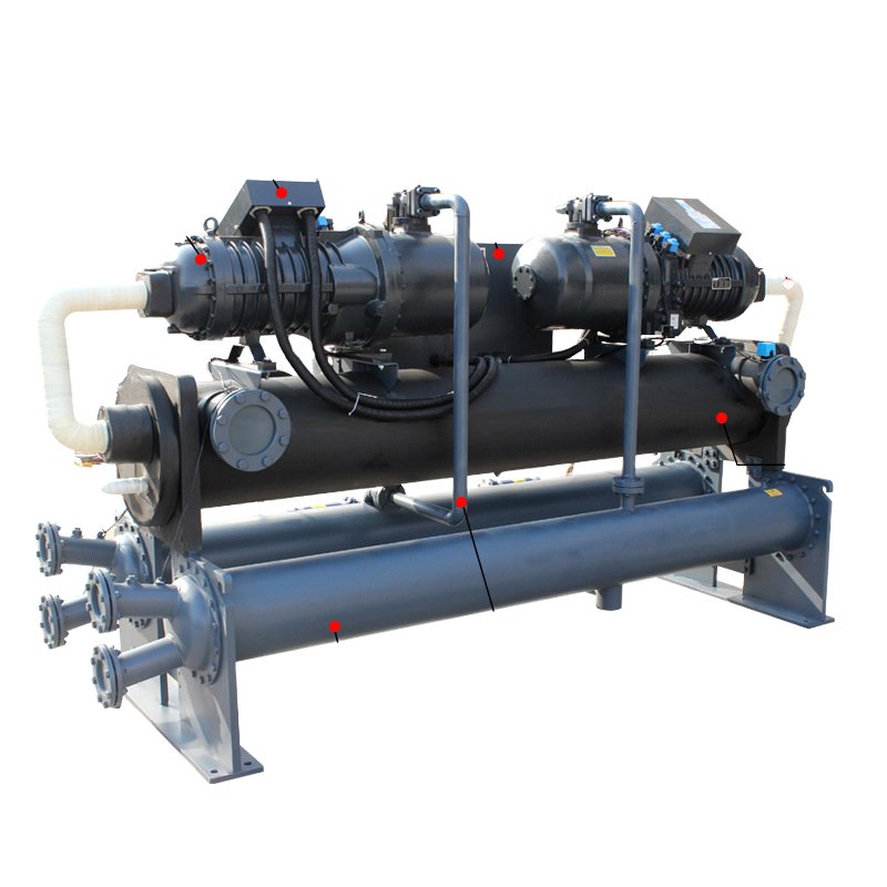 SP4L-1800 Piston 25Hp Compressor Refrigeration Equipment Air-Cooled Freezer Condensing Unit Of Refcomp For Hotel