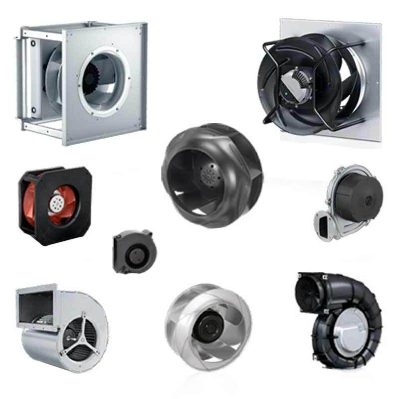 Original AC200-240V DC EC 172x150x38mm 17CM 17238 Metal High Temperature Resistant Centrifugal 5915PC-20W-B20-S05 Cooling Fan