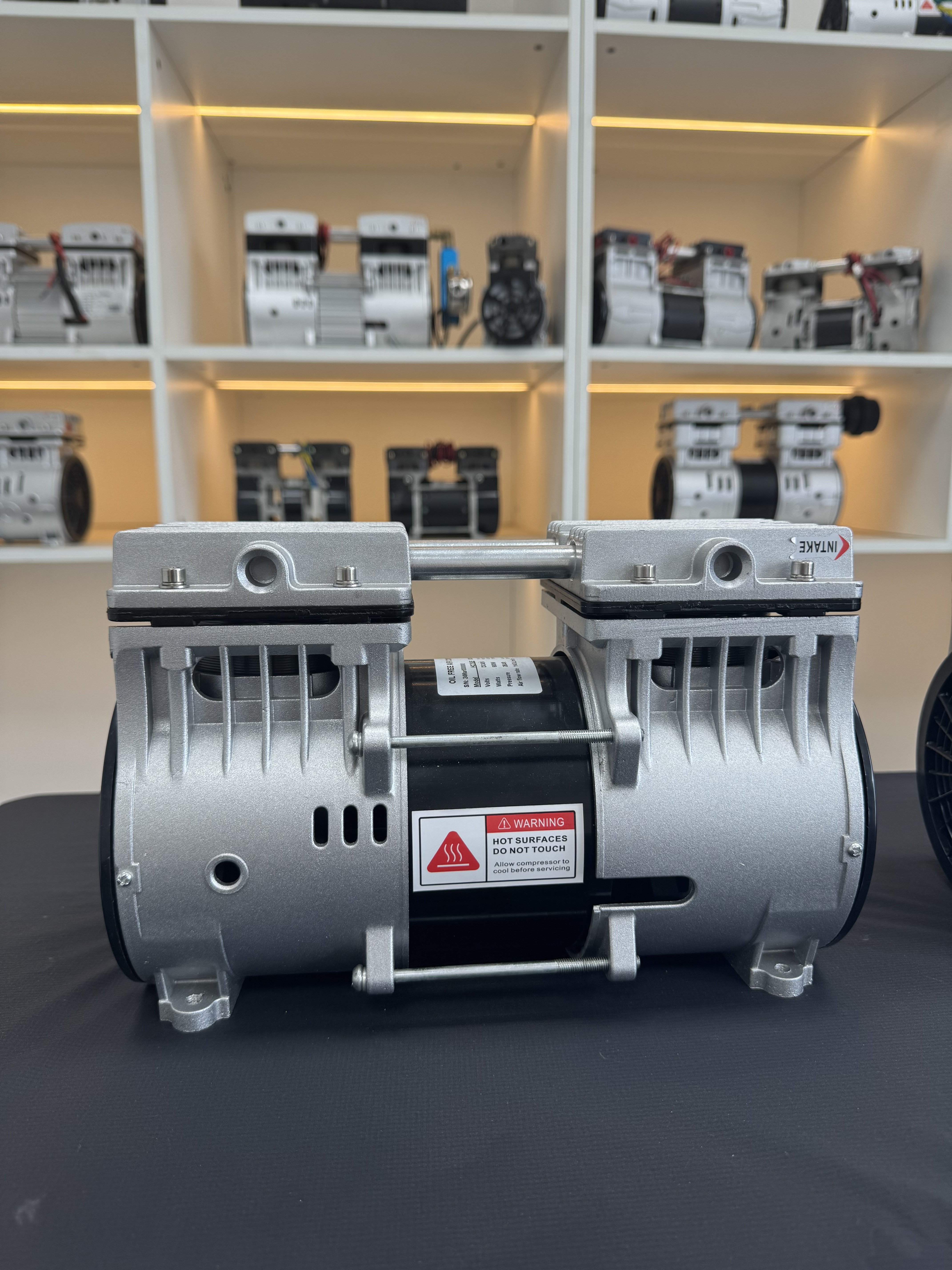 Hot Sale 0.55KW 0.75HP 8L Oil-Free Mini Industrial Electric air Compressors Compressor Dental Compressor Oil Free Head