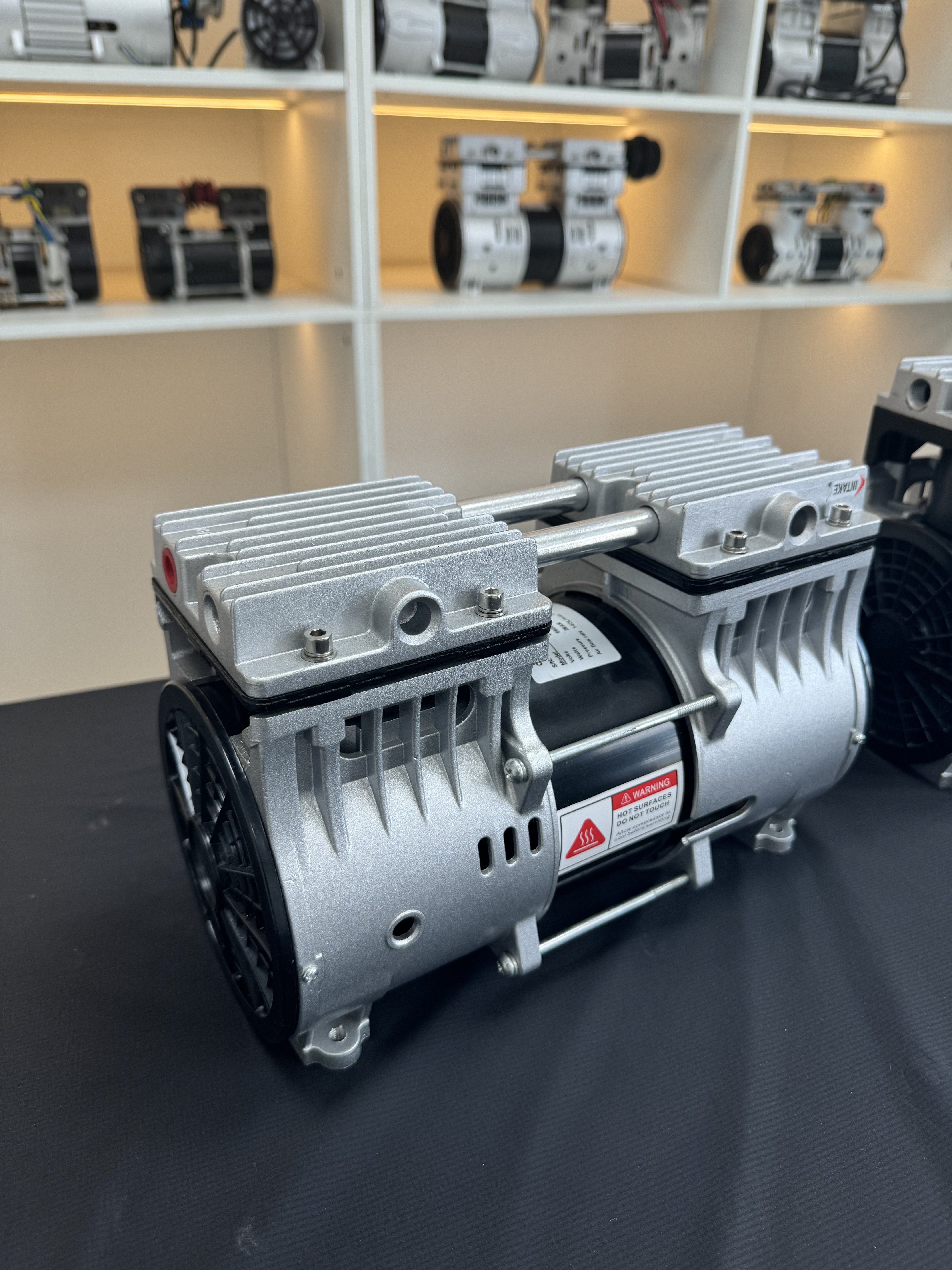 Hot Sale 0.55KW 0.75HP 8L Oil-Free Mini Industrial Electric air Compressors Compressor Dental Compressor Oil Free Head