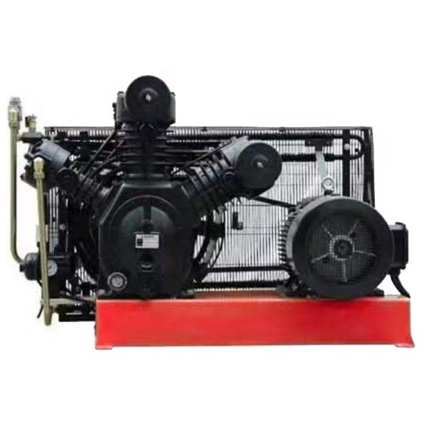 ZAKF 1.6m3min 30bar High Pressure 40 bar Booster air Compressor Belt Driving Boosting Piston Compressors for PET Blowing Machine