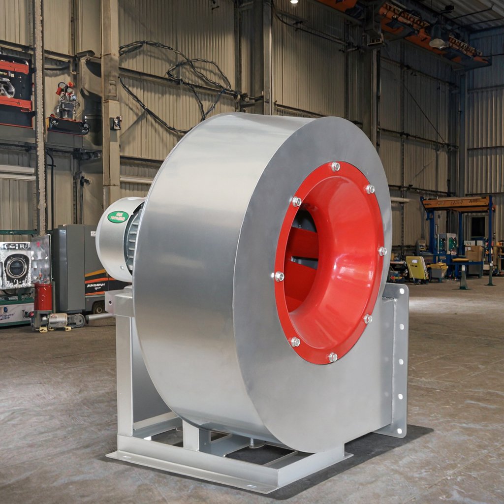Large Size Long Working Time High Airflow AC Centrifugal Dust Extraction Fan for Workshop