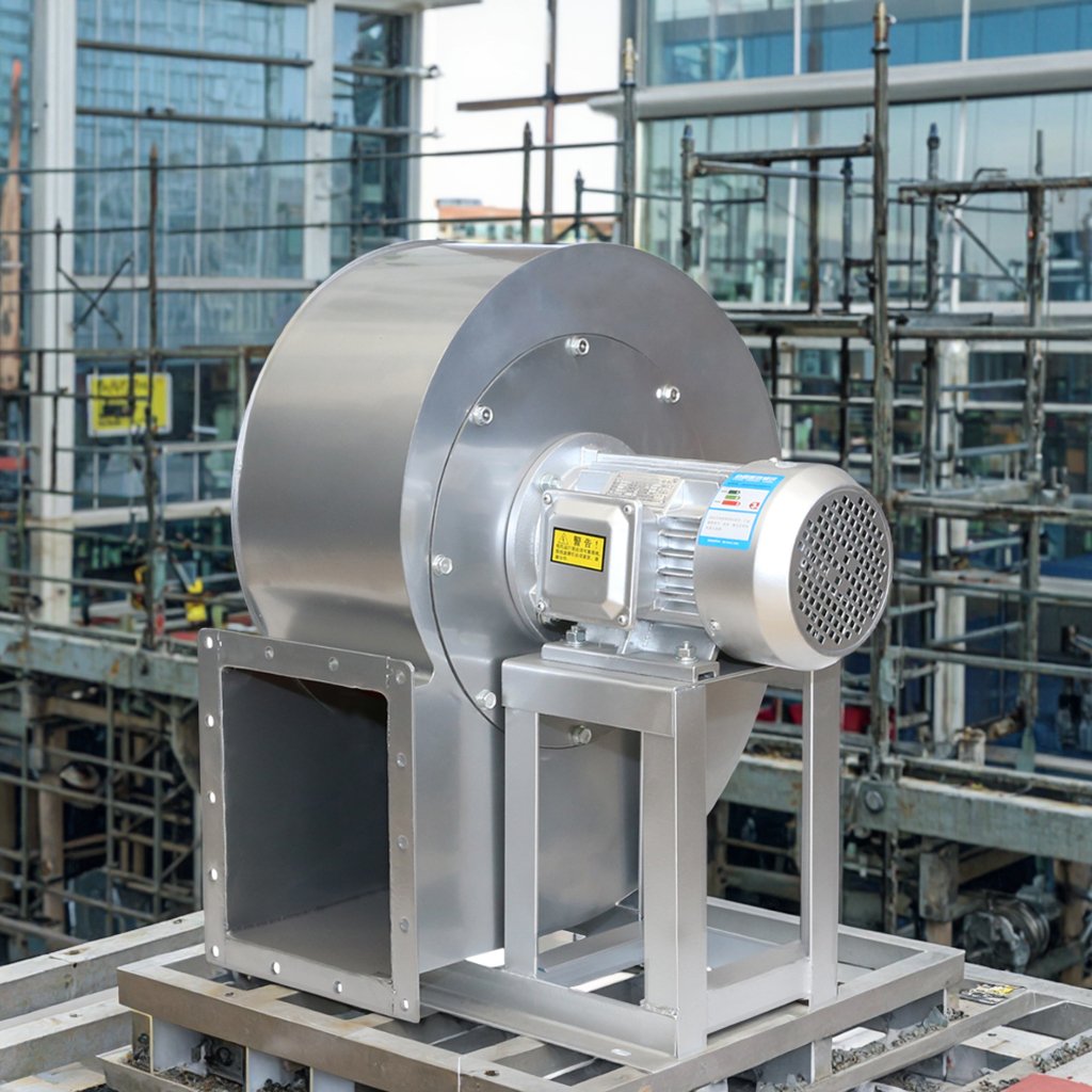 Large Size Long Working Time High Airflow AC Centrifugal Dust Extraction Fan for Workshop