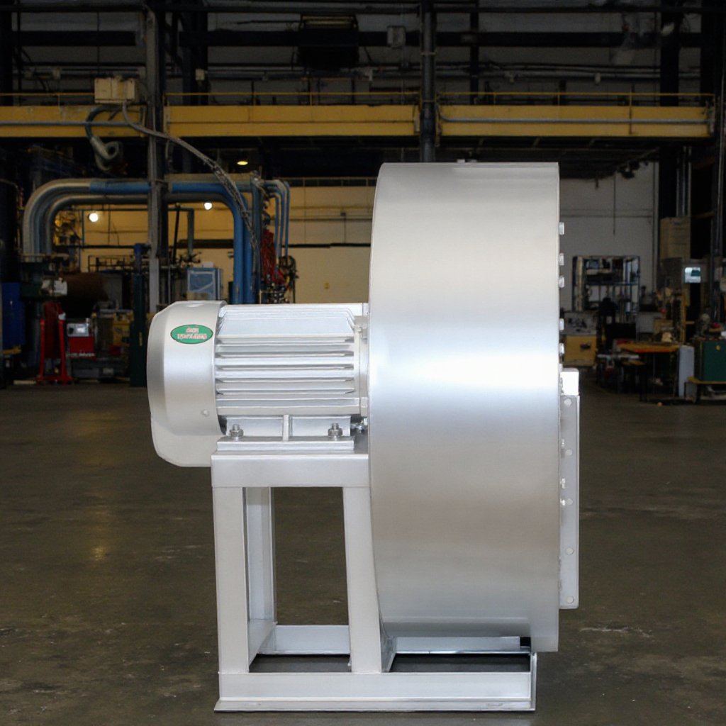 Large Size Long Working Time High Airflow AC Centrifugal Dust Extraction Fan for Workshop