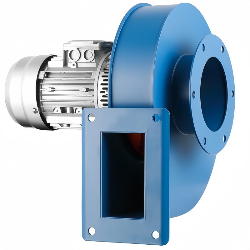 Centrifugal Induced Dust Draft Fan High Pressure Blower Industrial Air Suction Exhaust Blowers
