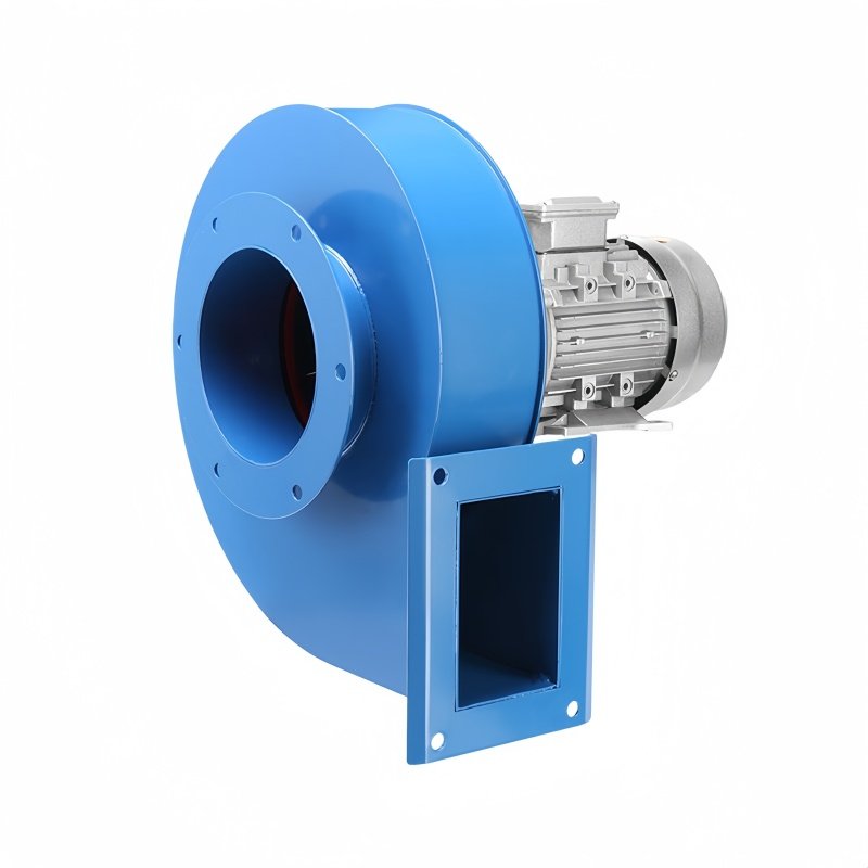 Centrifugal Induced Dust Draft Fan High Pressure Blower Industrial Air Suction Exhaust Blowers