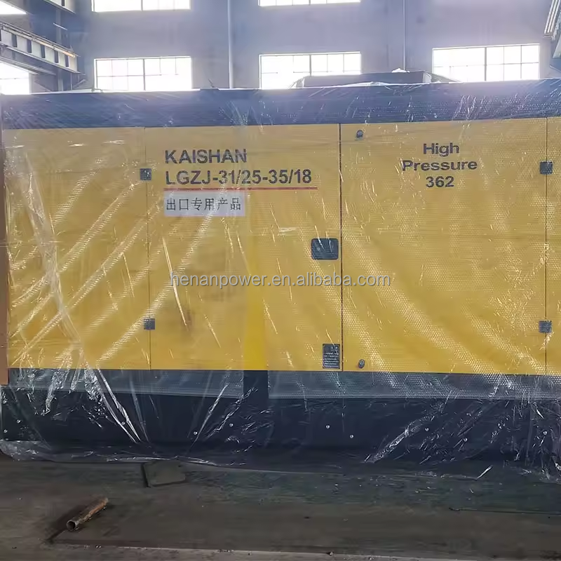 LGZJ-31/25-35/18 Kaishan diesel Portable Screw air Compressor 25 bar High Pressure air Compressor for Sale