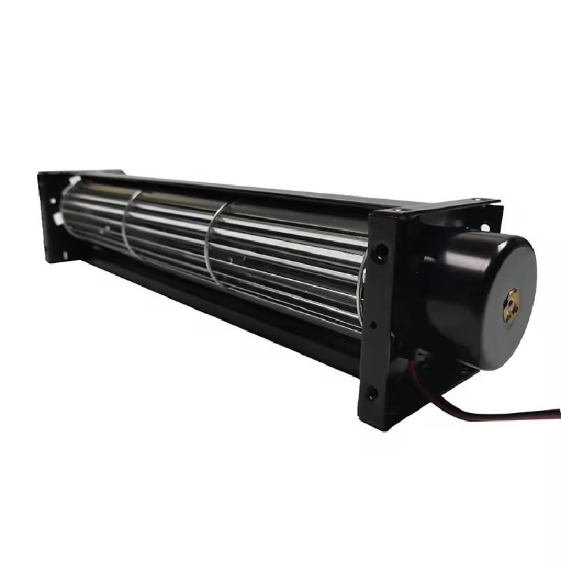 Best Quality 24v Aluminum Dc Ball Bearing Horizontal Blower Fan Brushless Cross Flow Fan for Sleeve
