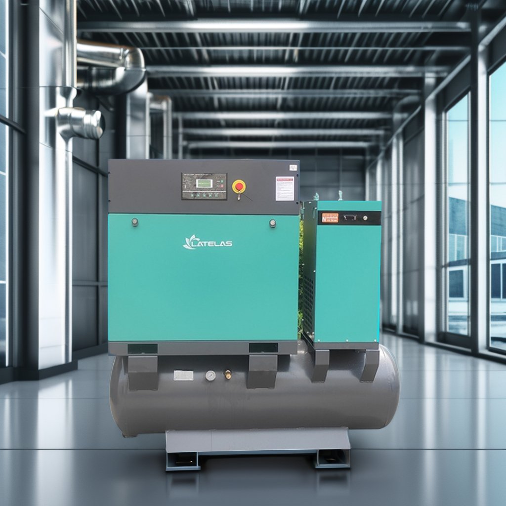 Low Power General 5.5kw/7.5kw/11kw/15kw Industrial All in One Compressor for Laser Cutting air Compressor