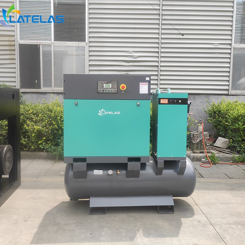 Low Power General 5.5kw/7.5kw/11kw/15kw Industrial All in One Compressor for Laser Cutting air Compressor