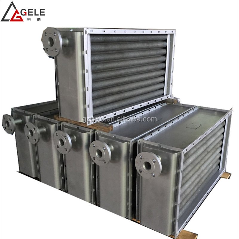 Vapor or Steam to Room Air Condensing Aluminum Radiator and Heat Exchanger for Textile Drying Machines