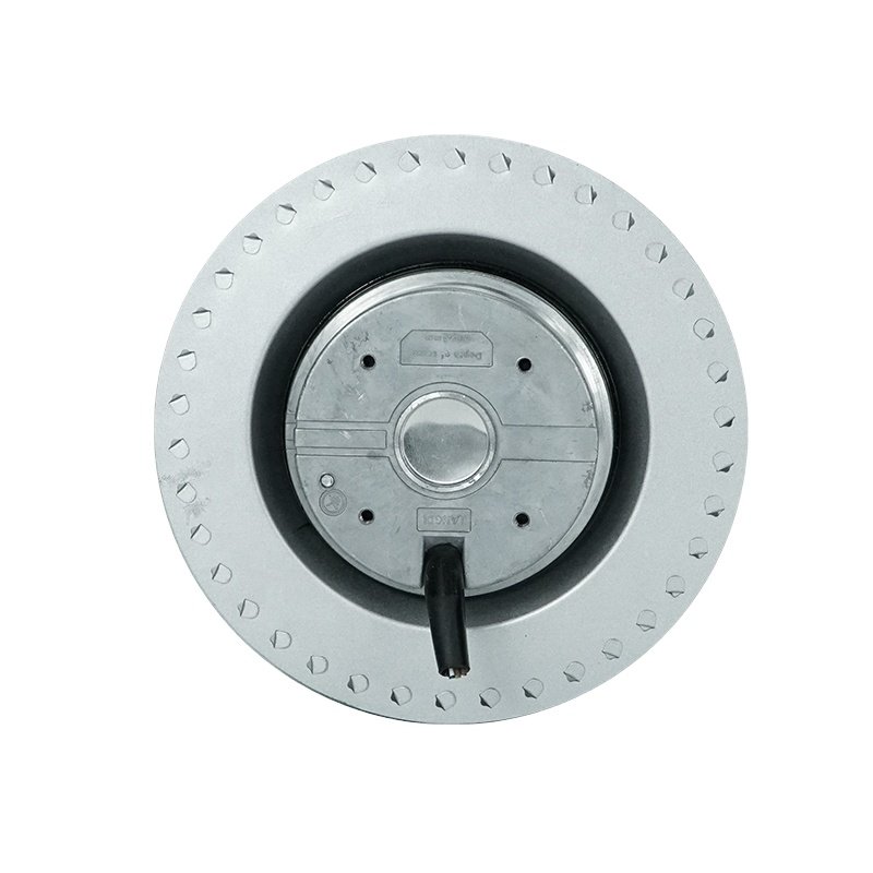 24V Dc Fan Aluminum Metal EC Motor Blower Fan Backward Centrifugal Fan Impeller for Air Purifier HVAC System