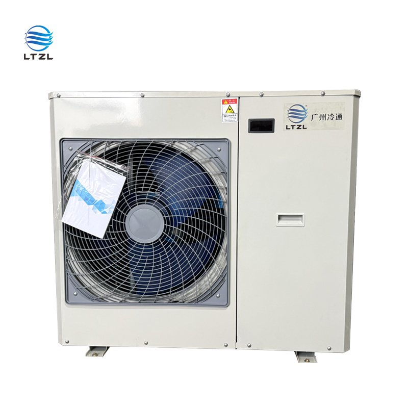 Wall Mounted Outdoor Use Refrigeration air Cooled Condensing Unit with Motor Cooling Fan 3hp 5hp 6hp 8hp 10hp 15hp