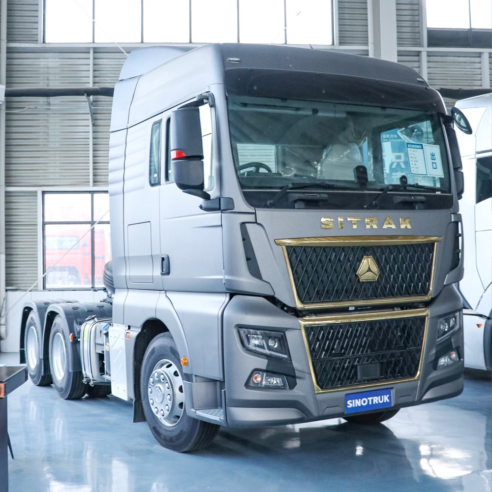 Sinotruk Sitrak C9H Truck Tractor 540Hp 6X4 Euro 6 Fuel Leaf Spring Suspension Zf Automatic Transmission Truck Tractor