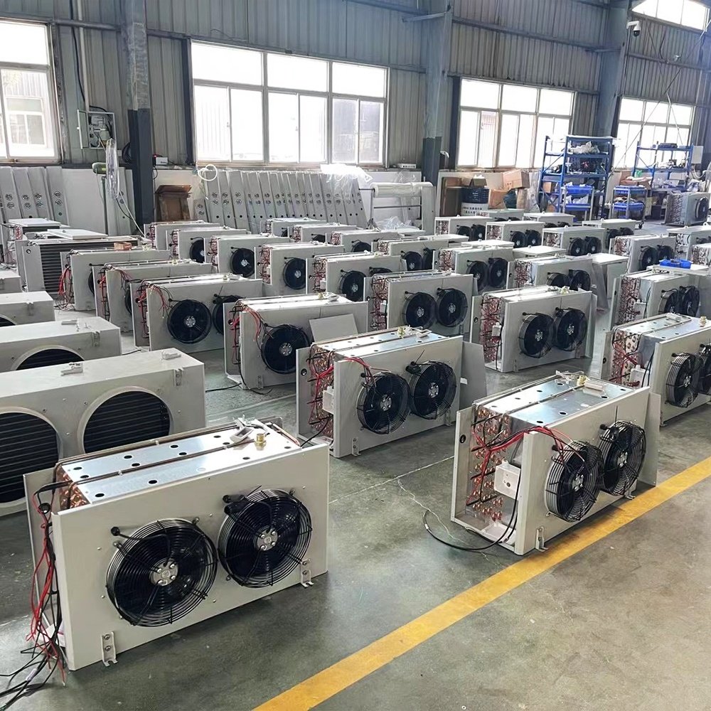 Donpos 5 HP 10HP Energy Saving Air Cooler Ceiling-Mounted Aluminum Alloy Cooling Evaporator for Cold Room Storage New Condition