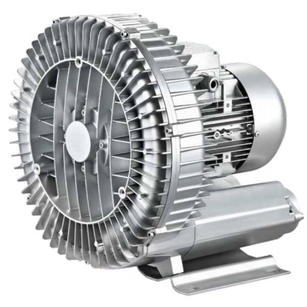 Single Stage Oil Free Ring Blower High Pressure Aluminum Alloy GB Air Blower for Fish Farming Ultra 9000 Air Blower Pool 380V