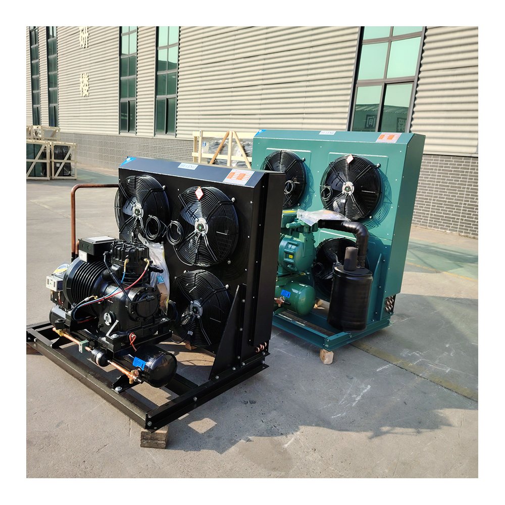 3hp 4hp 5hp 6hp 7.5hp 10hp 12hp 20hp Refrigeration Condenser Unit Air Cooled Freezer Condensing Freezing Units for Cold Room