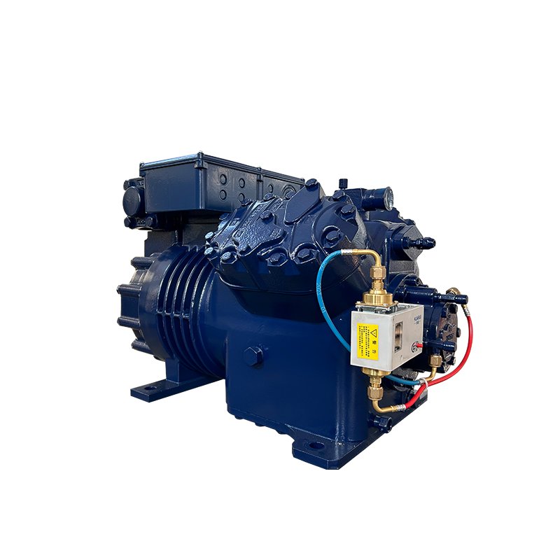 Blue Large Four Cylinder Semi Closed Piston Open Type Condensing Air Scroll Chiller Screw Parallel Wholesale Mechanical Device