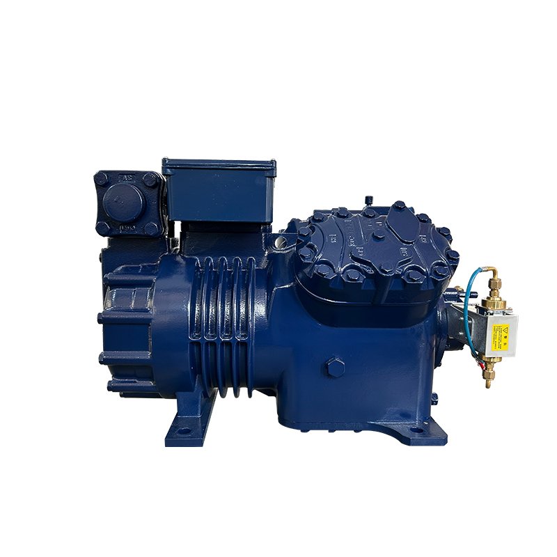 Blue Large Four Cylinder Semi Closed Piston Open Type Condensing Air Scroll Chiller Screw Parallel Wholesale Mechanical Device
