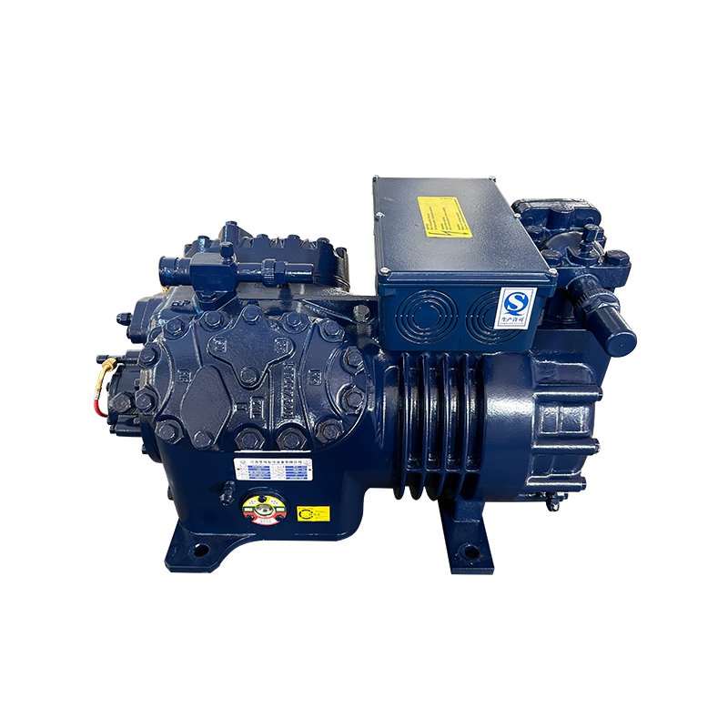 Blue Large Four Cylinder Semi Closed Piston Open Type Condensing Air Scroll Chiller Screw Parallel Wholesale Mechanical Device