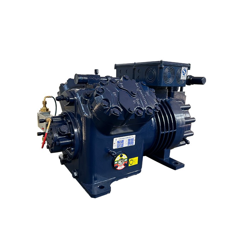 Blue Large Four Cylinder Semi Closed Piston Open Type Condensing Air Scroll Chiller Screw Parallel Wholesale Mechanical Device
