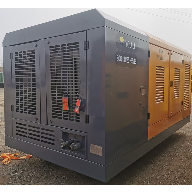2021 Model 25 bar Youli SCG31/25 Air Compressor Diesel Screw Air Compressor for Sale