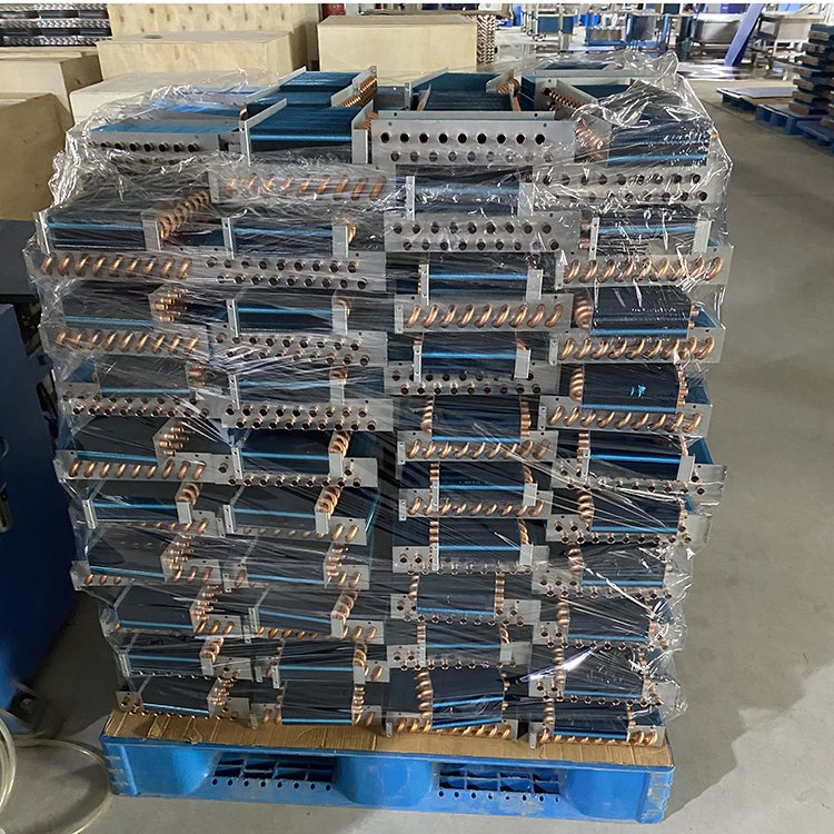 Copper Tube Small Ac Condenser Aluminum Fin Evaporator Coil Blue Fin Copper Coil Mini Condenser