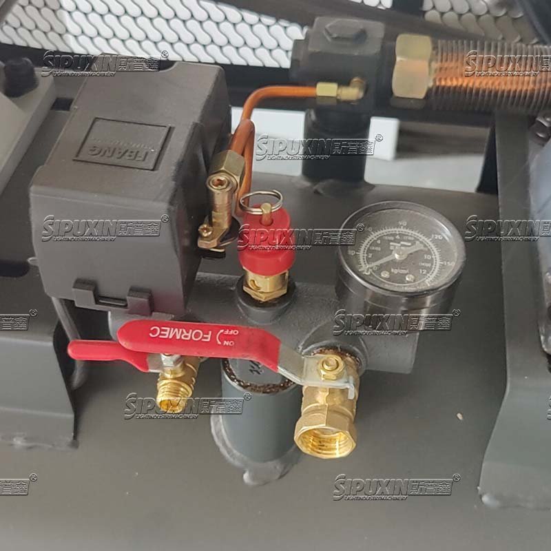 2.2KW Portable Screw Air Compressor Gas Powered Oil-Free Lubricated Air Cooled with Core Motor Components