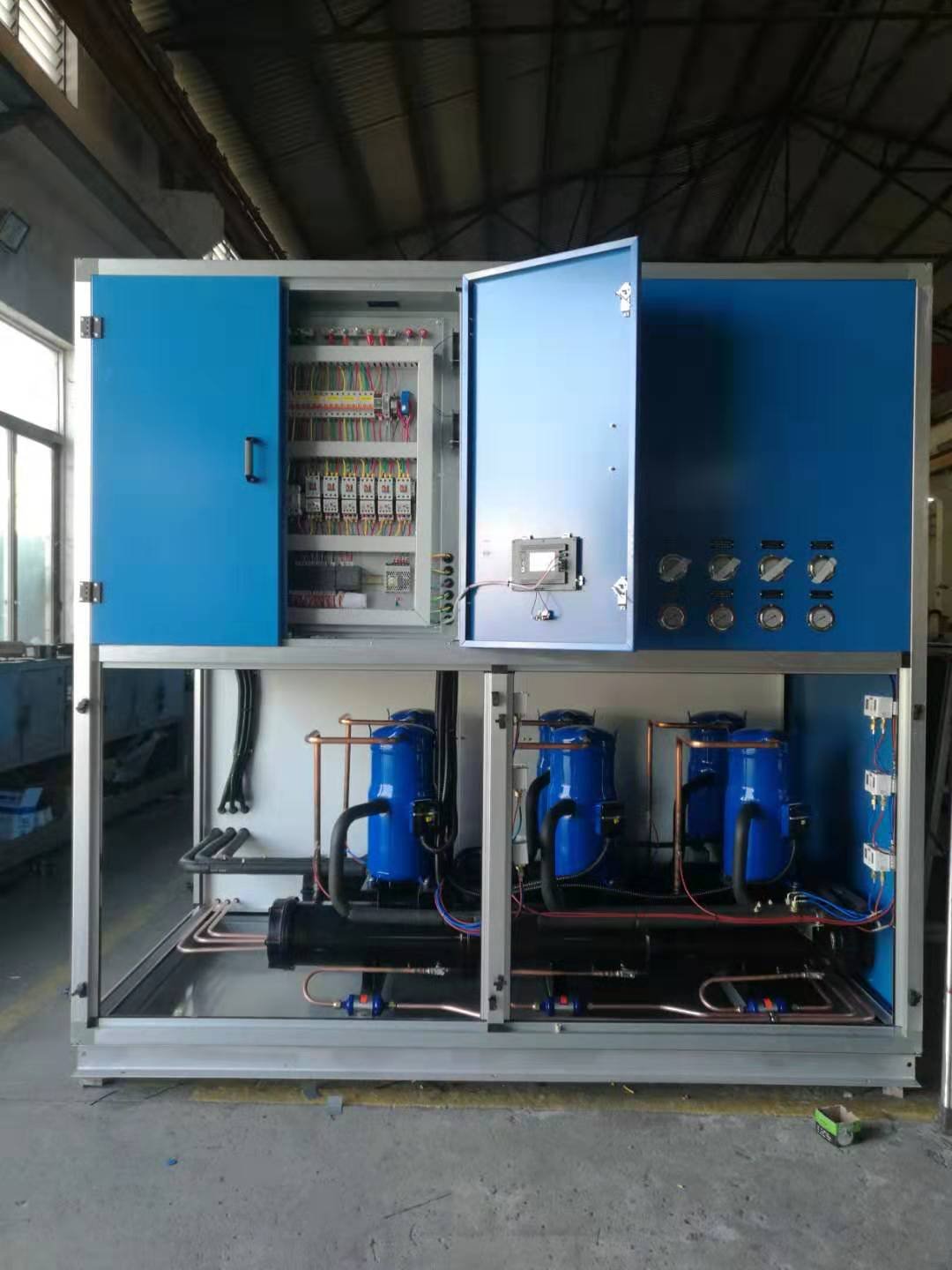 Custom Made air Handling Unit with Shell-and-tube Condenser Water-cooled Dx Packaged air Conditioner