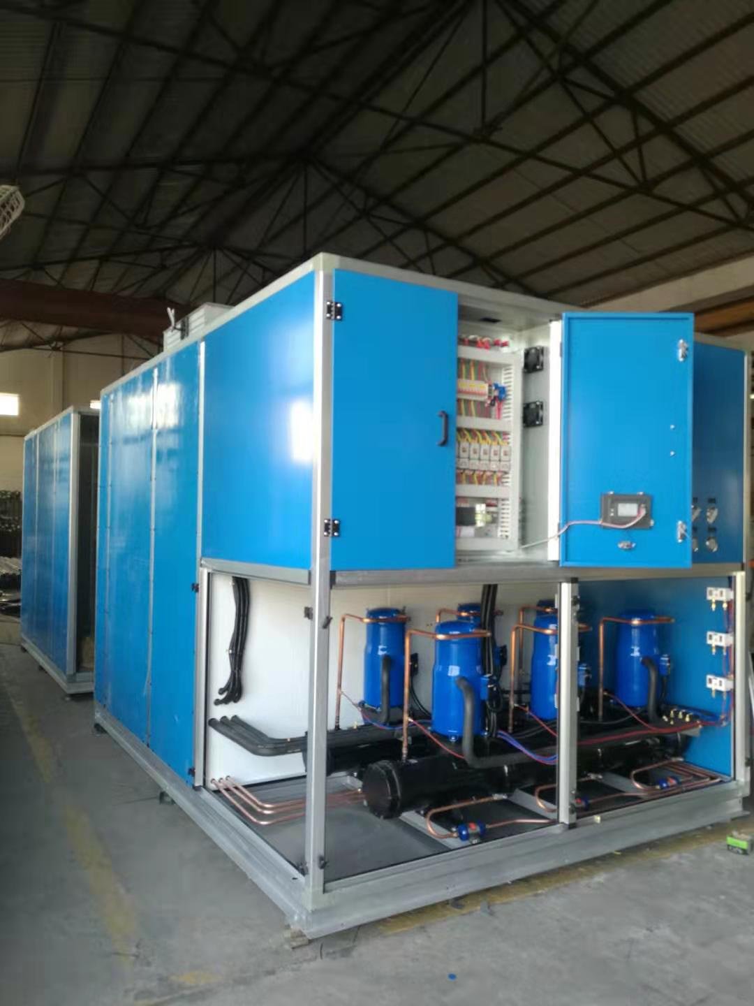 Custom Made air Handling Unit with Shell-and-tube Condenser Water-cooled Dx Packaged air Conditioner